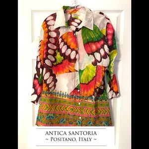 Antica Sartoria Positano Blouse / Swim Coverup